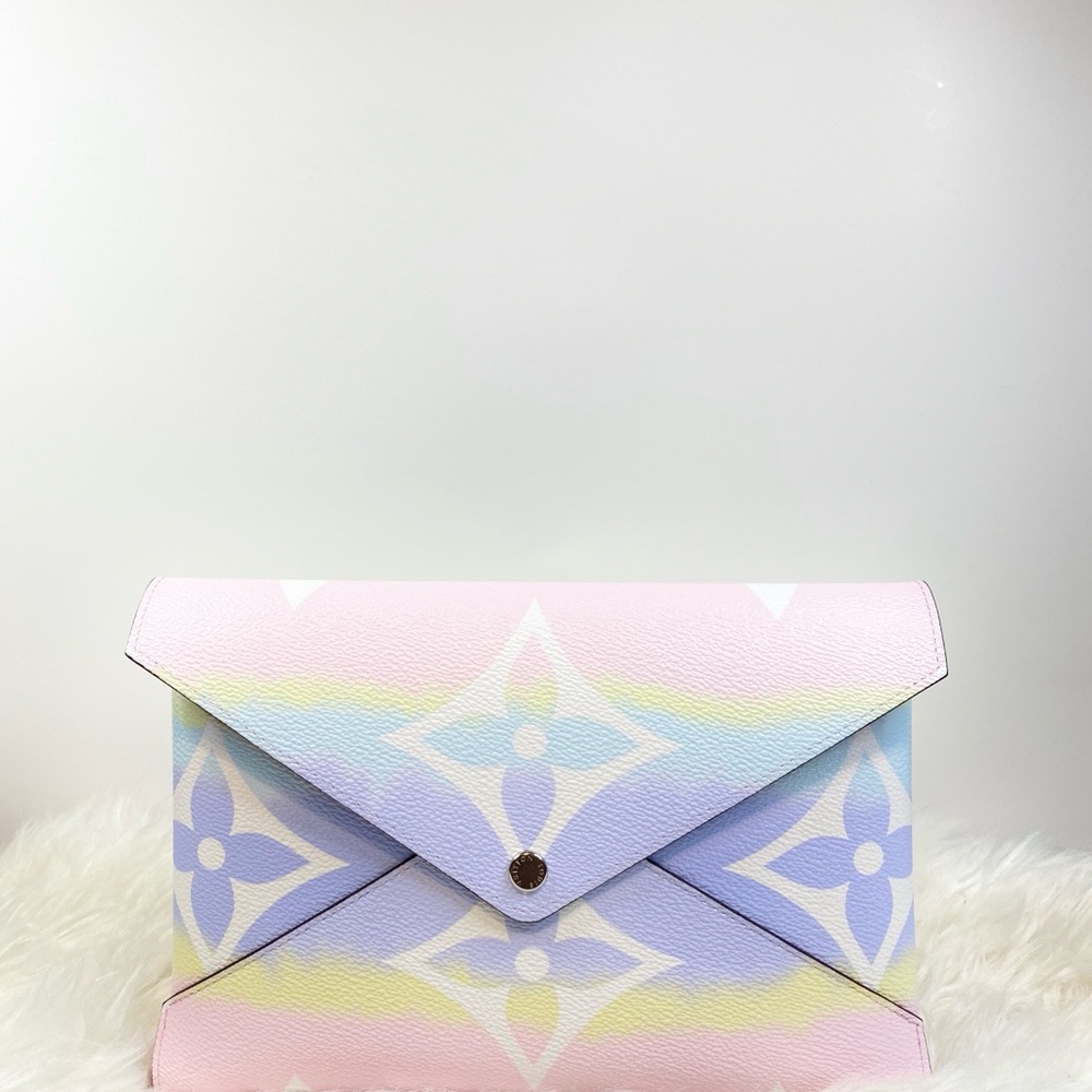 Louis Vuitton Pastel and Bold Clutch Trio - Picture 3 of 3